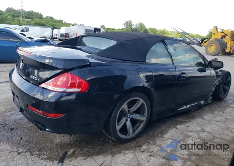 2009 BMW 650 I из США, поврежденный, VIN WBAEB53589CX64711